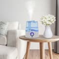 Miniatyrbild 1 av 2: Ultrasonisk luftfuktare sval dimma & nattlampa 6 L 300 ml/h