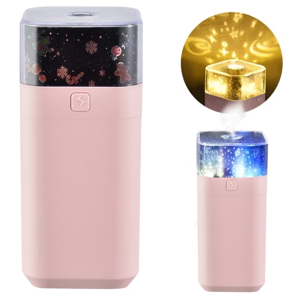 Luftfukter / Duftpåvirker / Stjerneprosjektor – Nattlampe