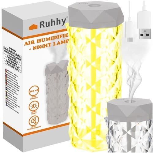 Luftfuktare / Nattlampa - LED - RGB