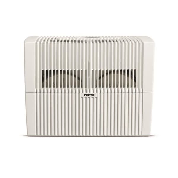 Luftfuktare COMFORT PLUS LW45 Vit/Grå. Rum upp till 60 m². Fuktar kyla och minskar luftföroreningar. Utan dotter