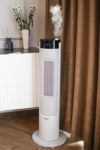 AD 7730 LCD kolonnevarmer med luftfugter 75cm / 29"
