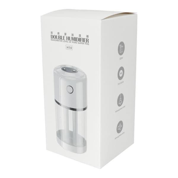 Aromaterapimaskin Luftfuktare/Diffusor H10 - Rosa