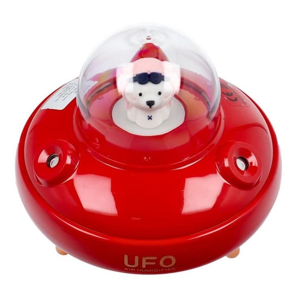 Aromaterapimaskin Luftfuktare/Diffusor UFO - Röd