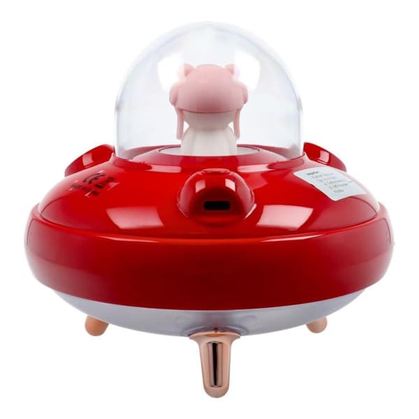 Aromaterapimaskin Luftfuktare/Diffusor UFO - Röd