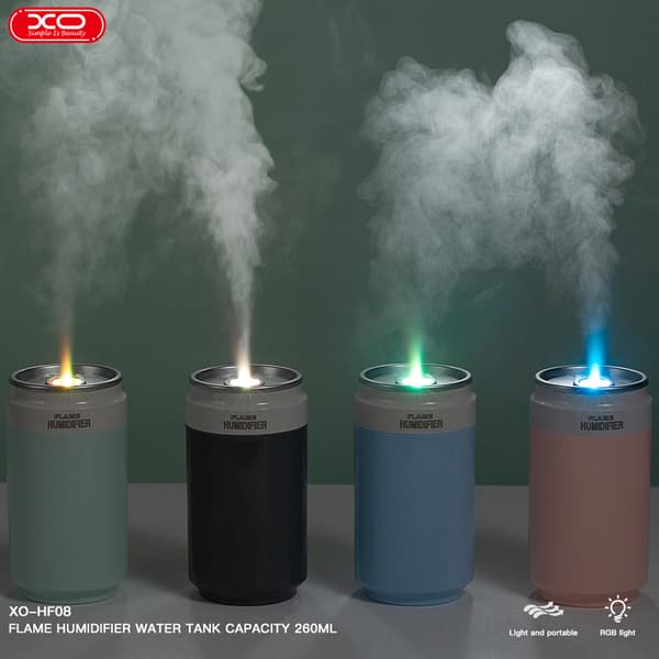 XO Ilmankostutin RGB-valolla 260ml - vihreä