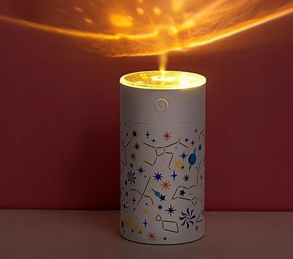 LUFTFUGTER STAR PROJEKTOR STAR NATSLAMPE FORDAMPNINGSDIFFUSER