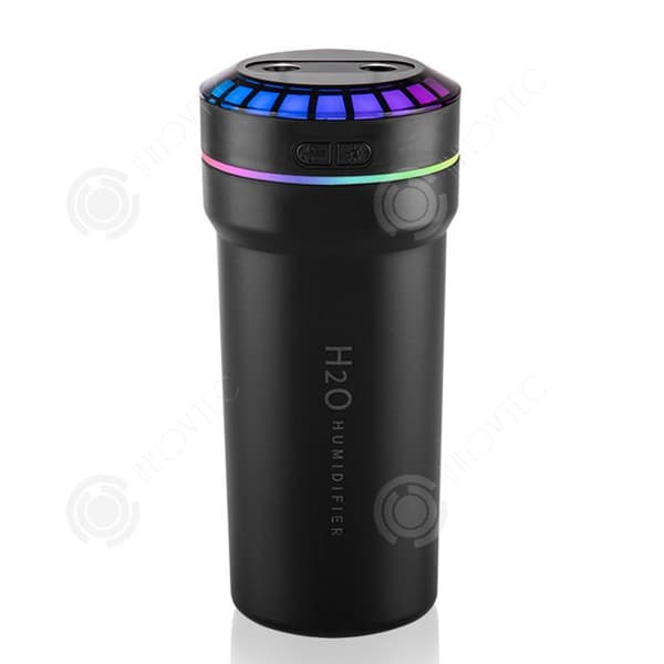 INN luftfuktare 1200mah Type-C 300ml 2 dimutgångar och 2 dimlägen oljespridare med 7 ljuseffekter