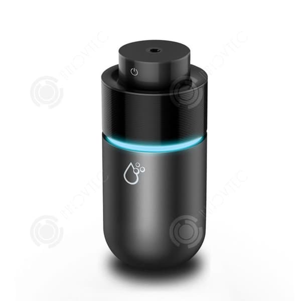 INN Luftfuktare USB mini luftfuktare 3w tyst design vattentank kapacitet 200ml dimma 70x148mm klassisk grå