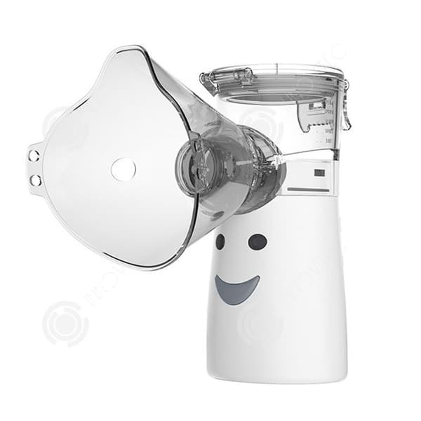 INN Nebulisator 0,1 kg luftfuktare atomizern är utrustad med ett batteri med hög kapacitet för lång livslängd för nebulisatorn