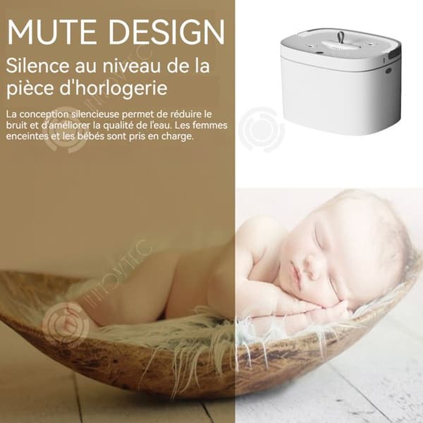 INN Sovrumsluftfuktare 18x14x12cm USB Nattljus 2 Spraylägen Dubbla munstycken Aroma Diffuser Oil Diffuser
