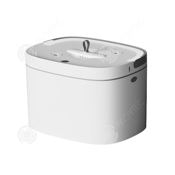 INN Sovrumsluftfuktare 18x14x12cm USB Nattljus 2 Spraylägen Dubbla munstycken Aroma Diffuser Oil Diffuser