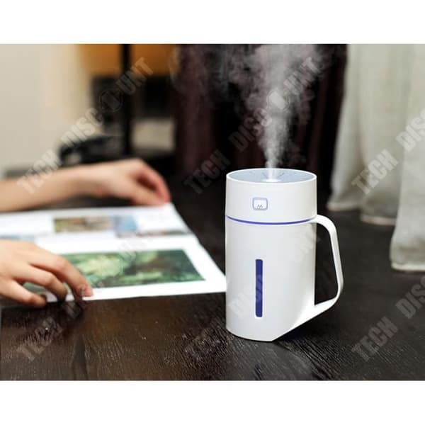 TD® USB Portable Air HUMIDIFIER Mini Purifier - Kontorsrumsrenare