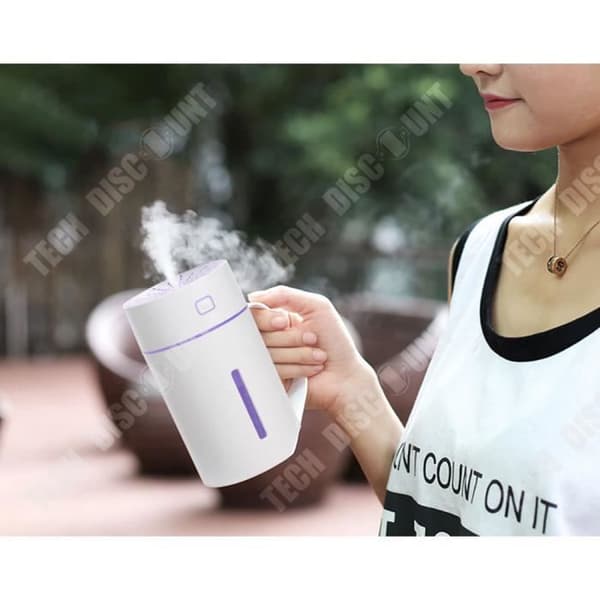 TD® USB Portable Air HUMIDIFIER Mini Purifier - Kontorsrumsrenare