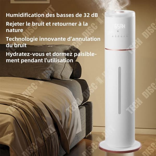 Luftfuktare - TEKNISK RABATT - 9L - Tyst 32 dB - Intelligent sterilisering - Roséguld