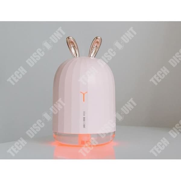 TD® Luftfuktare Hem Baby Rumsspridare Dekoration USB Uppladdningsbart ljus Nattljus Snabbspray Vacker design