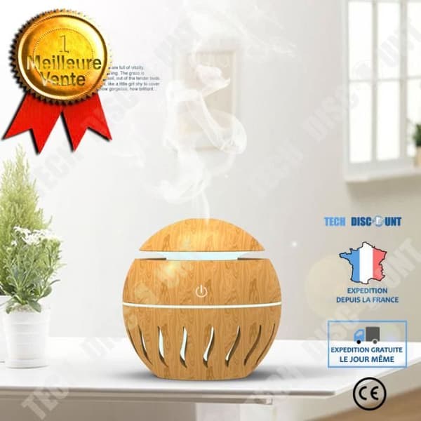 TD® Aroma Diffuser Mini USB Luftfuktare Creative Small Aroma Diffuser Hem Sovrum Kontor Aroma Diffuser Luftfuktare