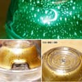 Miniatyrbild 4 av 4: TD® Diffuser, Luftfuktare - Crystal Night Light Projector WT-A99 2W - 500 ml DC 5V - Tyst
