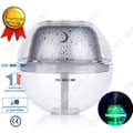 Miniatyrbild 1 av 4: TD® Diffuser, Luftfuktare - Crystal Night Light Projector WT-A99 2W - 500 ml DC 5V - Tyst