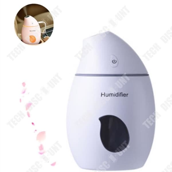 TD® Ultrasonic LED Night Spray Humidifier - Purifying Humidifier Luftbehandling för hem, bil, kontor...