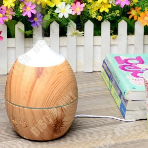 TD® Ultrasonic Luftfuktare Aroma Aromaterapi eterisk olja Diffuser 300ml - Renande luftbehandling