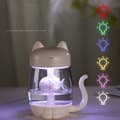 Miniatyrbild 1 av 4: 3 i 1 led luftfuktare, luftbefuktare inomhus, tyst luftbefuktare för hemmet, bil - vit