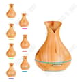 Miniatyrbild 3 av 4: TD® Färgglad träfibrer tyst vas Aroma Diffuser Ultraljudsluftfuktare Aromaterapi Luftfuktare Desktop Aromaterapi