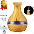 Miniatyrbild 1 av 4: Mini luftfuktare Essential Oil Diffuser Cool Mist 300ML trä aromaterapi maskin 7 färger - 2 års garanti