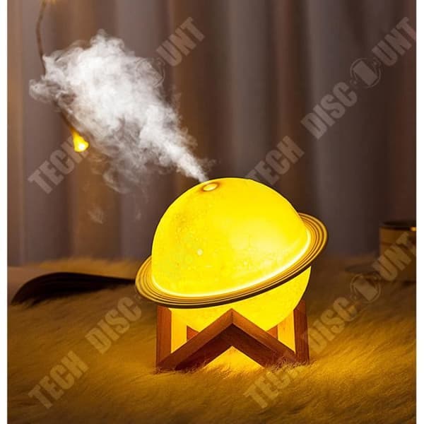 TD® Planet light luftfuktare USB nattlampa kontor känslig volym dimma luftrenare ögonskydd atmosfär lum