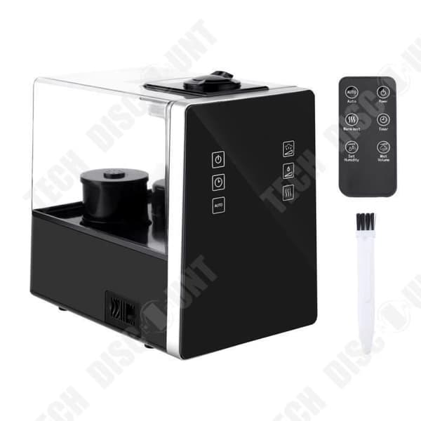 TD® Ultrasonic Dual Purpose Warm+Cool Air Luftfuktare med fjärrkontroll Aroma Diffuser - Luftbehandlingsluftfuktare