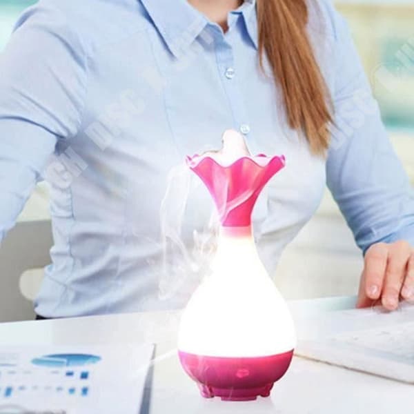 TD® New Ultrasonic Luftfuktare - Aroma Diffuser - Eteriska Oils Diffuser - Doft Diffuser