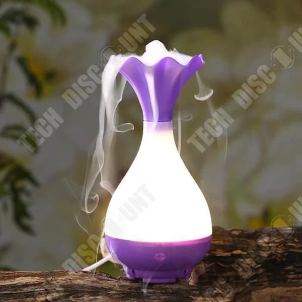 TD® New Ultrasonic Luftfuktare - Aroma Diffuser - Eteriska Oils Diffuser - Doft Diffuser