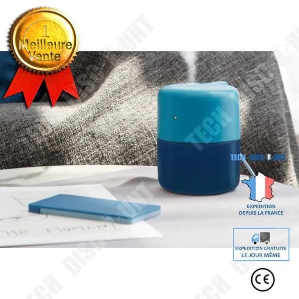 TD® Portable Touch Air USB Control Luftfuktare 420ml tyst luftrening 2 spraymönster