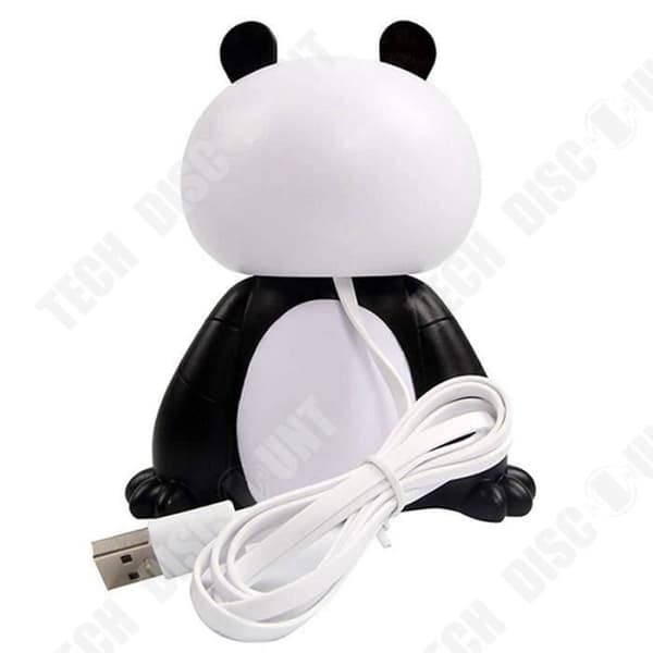 TD® Ultrasonic Luftfuktare Mini Usb Luftfuktare Söt Panda eterisk olja Diffuser Aroma Cool Mist Hem