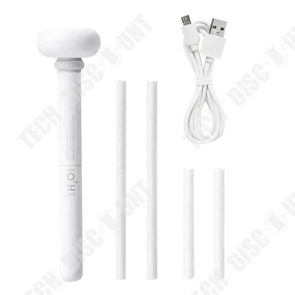 TD® HUMIDIFIER Bärbar minivattenflaska Steamer Luftfuktare med USB-behandling för bil och hemluftrenare