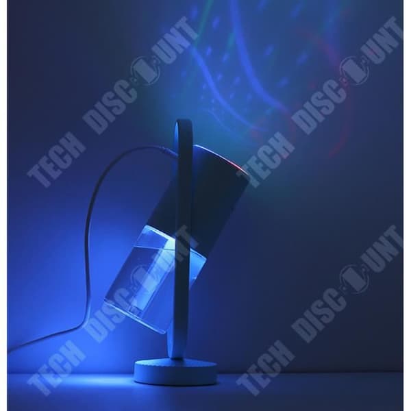 TD® luftfuktare usb projektionslampa 360 graders rotation hemmakontor mini mute atomization aromaterapi bärbar bil