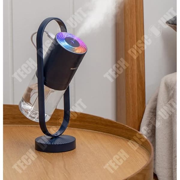 TD® luftfuktare usb projektionslampa 360 graders rotation hemmakontor mini mute atomization aromaterapi bärbar bil