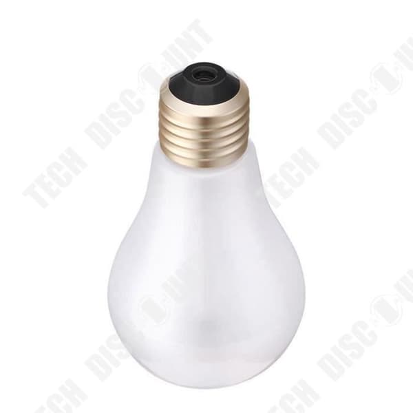 TD® USB LED Bulb Shape Luftfuktare - Färgglad ultraljudsluftfuktare - Luftrenare behandling