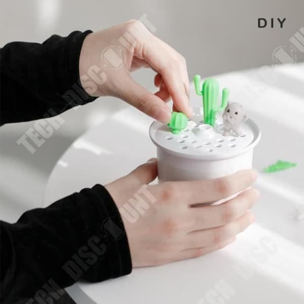 TD® HUMIDIFIER 200ml 4 timmars funktionsduglig ultraljud DIY-dekoration-barnluftrenare för sovrum