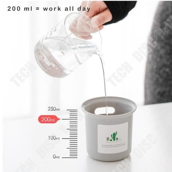 TD® HUMIDIFIER 200ml 4 timmars funktionsduglig ultraljud DIY-dekoration-barnluftrenare för sovrum