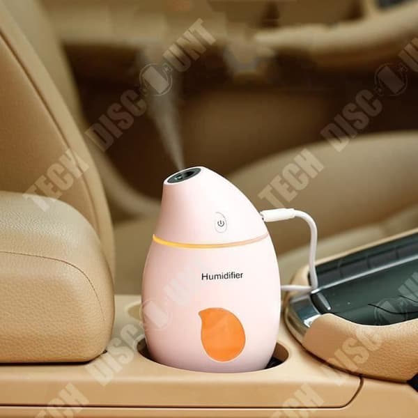 TD® Ultrasonic LED Night Spray Humidifier - Purifying Humidifier Luftbehandling för hem, bil, kontor...