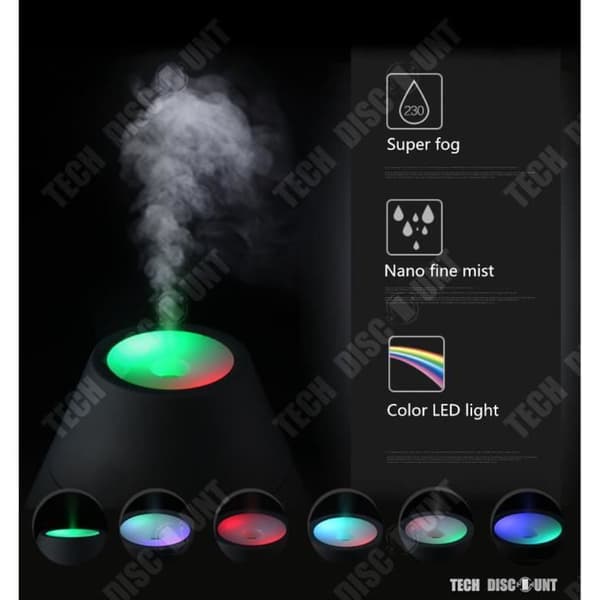TD® luftfuktare Hemrum Baby Tyst Radiator eterisk olja Volcano Portable Purifier Aromaterapi