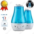 Miniatyrbild 1 av 4: TD® Luftfuktare Hem Baby Sovrum Tyst Kontorsrenare Ultraljud Aromaterapi Diffuser Nattljus Atomizer