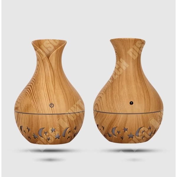TD® Aroma Diffuser Träkornsluftfuktare Träkorn Aroma Diffuser ihålig eterisk oljerening
