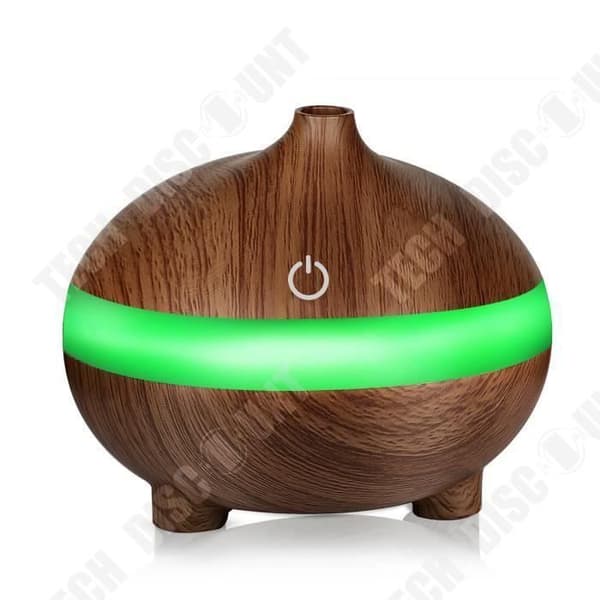 TD® 7 färg LED Air Aroma Diffuser Luftfuktare - Creative Wet Air Treatment Blomvas