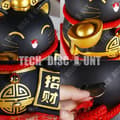 Miniatyrbild 4 av 4: TD® Luftfuktare Dekorationer Katt naturharts svart gul japan söt rening giftig gas kol multifunktionell