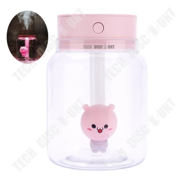 TD® Creative luftfuktare godisburk mini usb stor kapacitet hushåll stor dimma volym luftprocessor nattlampa kol
