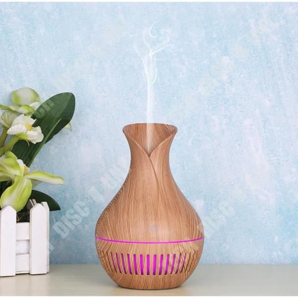 TD® Aroma Diffuser Träkorn Aroma Diffuser Ihålig eterisk olja Rening Kontor Billykta Doft