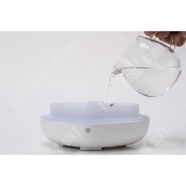 TD® Hjärtformad Aromaterapi Luftfuktare Aromaterapimaskin Färgglada lampor
