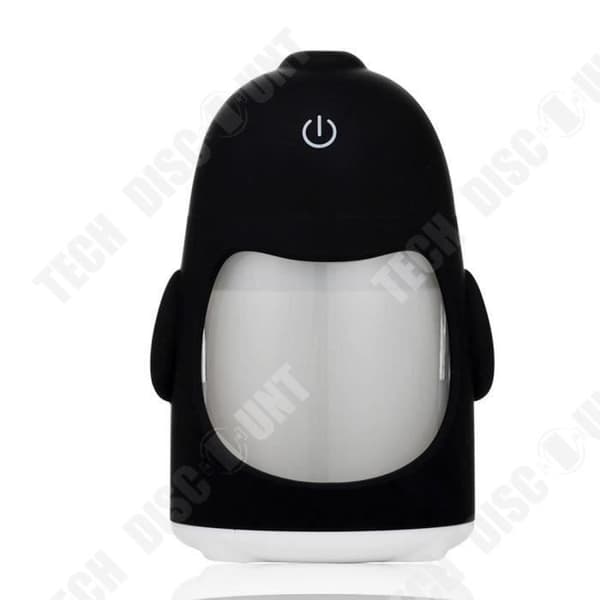 TD® Penguin-formad bärbar luftfuktare- Mini USB Light Air Purifier- Heminredning- Mini och bekvämt