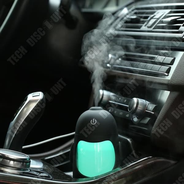 TD® Penguin-formad bärbar luftfuktare- Mini USB Light Air Purifier- Heminredning- Mini och bekvämt